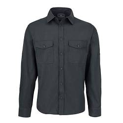 Craghoppers Herren Expert Kiwi Langarmshirt Hemd mit Button-Down-Kragen, Carbon Grey, 3XL von Craghoppers