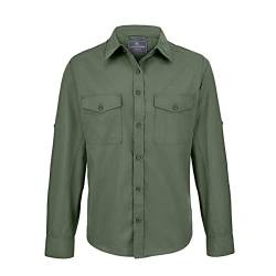 Craghoppers Herren Expert Kiwi Langarmshirt Hemd mit Button-Down-Kragen, Dk Cedar Grn, S von Craghoppers