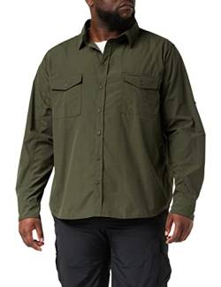 Craghoppers Herren Kiwi Langarmshirt Hemd, Woodland Green, 3XL von Craghoppers