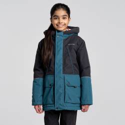 Craghoppers Kid's Akito Insulated Jacket Black Pepper von Craghoppers