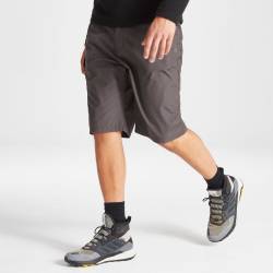 Craghoppers Lange Kiwi-Shorts für Herren Black Pepper von Craghoppers