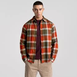 Craghoppers Men's Thornhill Long Sleeved Hemden Potters Clay Check von Craghoppers