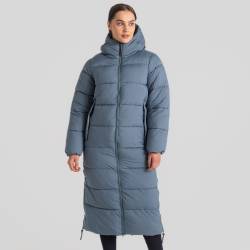 Craghoppers Narlia Steppjacke mit Kapuze für Damen Winter Sky von Craghoppers