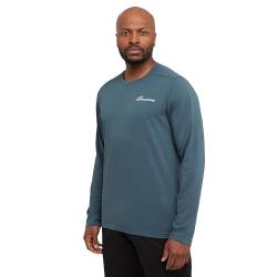 Craghoppers NosiLife ABEL Long Sleeved T-Shirt, M, Blue Stone BRK von Craghoppers