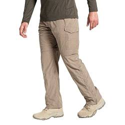 Craghoppers NosiLife Herren-Wanderhose, pebble, Bundweite: 91 cm, beinlänge: 76 cm (36 W / 30 L) von Craghoppers