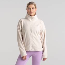 Craghoppers Polartec Caprice Full Zip Fleece für Damen Ecru von Craghoppers