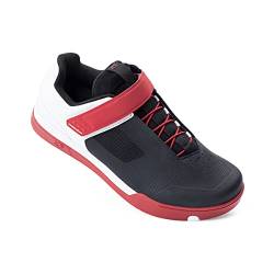 Crank Brothers Unisex Mallet Speed Lace Fahrradschuhe, Rot Schwarz Weiß von Crankbrothers