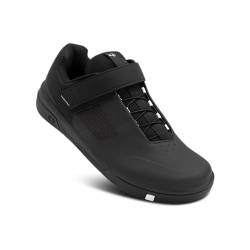 Crank Brothers Unisex Stamp Speed Lace Fahrradschuhe, Schwarz Weiß, 43 EU von Crankbrothers