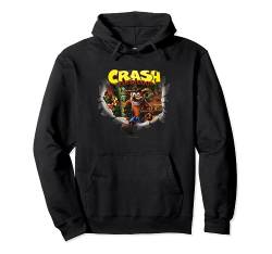 Crash Bandicoot Vintage Island Breakthrough Game Poster Pullover Hoodie von Crash Bandicoot