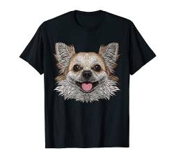 Chihuahua Gesicht Süßer Chihuahua Hund Rasse Tier für Kinder T-Shirt von Crazy Animal World