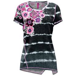 Crazy Idea - Women's T-Shirt Aloha - T-Shirt Gr S bunt von Crazy Idea