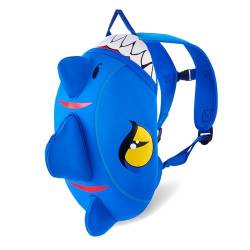 Crazy Safety Drachen Rucksack | Perfekt für Kita & Ausflüge | Leicht, leicht zu reinigen, für Mädchen & Jungen | Blau von Crazy Safety