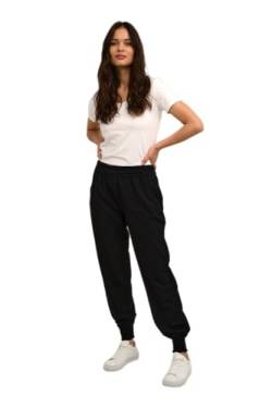 Cream CRCharlott Harem Pant Damen Hose Freizeithose Loose Fit Jogginghose Pitch Black 38 von Cream