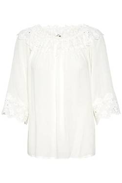 Cream Damen Crbea Embroidery Englische Bluse, Weiß-Snow White, 40 von Cream