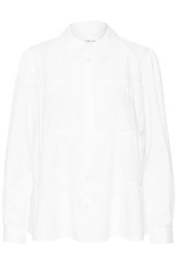 Cream Damen Crmalinka Shirt Bluse, Weiß-Snow White, 40 von Cream