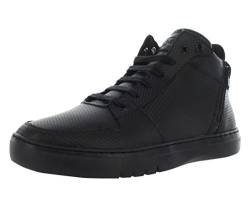 Creative Recreation Herren Adonis Mid Hohe Sneakers, Schwarz (Schwarz/Schwarz), 41 EU (7 UK) von Creative Recreation