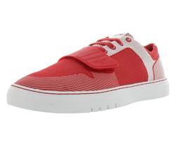 Creative Recreation Herren Cesario lo Woven Modische Sneaker, rot/weiß, 46 EU von Creative Recreation