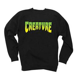 Creature Skateboard Longsleeve Shirt Logo schwarz - Schwarz - Mittel von Creature