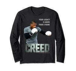 Creed Your Legacy Is More Than A Name Portrait Logo Langarmshirt von Creed
