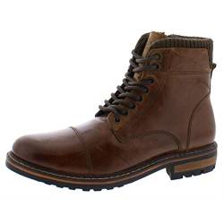 Crevo Herren Camden Fashion Stiefel, Braun (Kastanienleder), 48 EU von Crevo