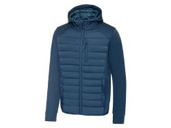 Crivit Herren Outdoor Hybridjacke Wasser & Windabweisend Herbstjacke Jacke (DE/NL/SE/PL, Alphanumerisch, XL, Regular, Regular, blau) von Crivit