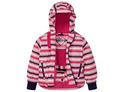 Crivit Mädchen Schneejacke Skijacke Winterjacke Bionic® Streifen/Rosa 86-92 von Crivit