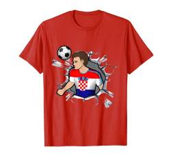 Kroatien Fußballtrikot | Spieler & Fans des kroatischen Fußballs T-Shirt von Croatia Fans Soccer Shirts