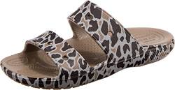 Classic Animal Print Sandal Badelatschen von Crocs