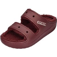 Crocs CLASSIC COZZZY SANDAL Hausschuh garnet von Crocs