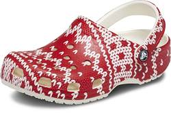 Crocs Classic Holiday Sweater Clog 38-39 EU Multi von Crocs