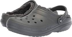 Crocs Classic Lined Clog, Clogs Unisex, Slate Grey/Smoke, 50/51 EU von Crocs
