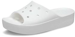 Crocs Classic Platform Slide 42-43 EU White von Crocs