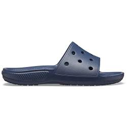 Crocs Classic Slide – Unisex Sandalen für Erwachsene – Bequeme Schuhe für den Strand – Navy – Größe 39-40 von Crocs