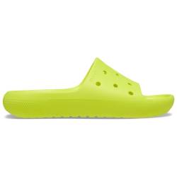 Crocs - Classic Slide V2 - Sandalen Gr M11 grün von Crocs