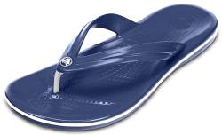 Crocs Crocband Flip-Sandalen – Unisex Flip-Sandalen für Erwachsene – Wasserdichte, schnell trocknende Flip-Flops – Navy – Größe 36-37 von Crocs
