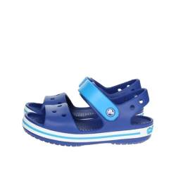 Crocs Crocband Sandalen – Unisex Kindersandalen – Leicht und mit sicherer Passform – Cerulean Blue/Ocean – Größe 29-30 von Crocs