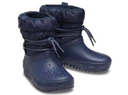 Crocs Damen Classic Neo Puff Luxe Boot W Schneestiefel, Blau (Navy), 34-35 EU von Crocs