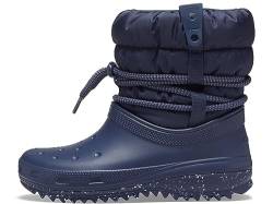 Crocs Damen Classic Neo Puff Luxe Boot W Schneestiefel, Blau (Navy), 37-38 EU von Crocs