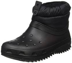 Crocs Damen Classic Neo Puff Shorty Boot W Schneestiefel, Black, 37/38 EU von Crocs
