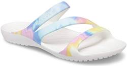 Crocs Damen Kadee Ii Sandale, Pastellfarbenes Batikmuster, 41 EU von Crocs