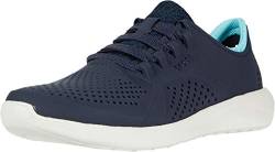 Crocs Damen LiteRidePacerW Freizeitschuhe und Sportbekleidung Mädchen, Navy/Ice Blue, 34 EU von Crocs