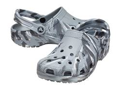 Crocs Mixte Classic Marbled Clog Sabots, Gris Clair, 37/38 EU von Crocs