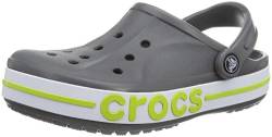 Crocs Unisex Adult Bayaband Clog, Slate Grey/Lime Punch, 46/47 EU von Crocs