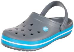 Crocs Unisex Adult Crocband Clog, Charcoal/Ocean,37/38 EU von Crocs