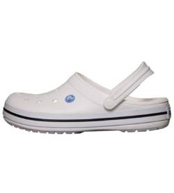 Crocs Unisex Adult Crocband Clog, White,37/38 EU von Crocs