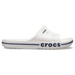 Crocs Unisex Bayaband Slide Schiebe-Sandalen, White Navy, 38/39 EU von Crocs