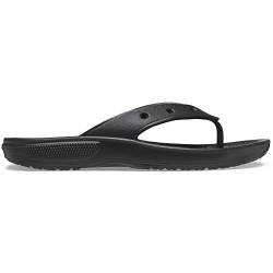 Crocs Unisex Classic Flip Flops, Schwarz, 48/49 EU von Crocs