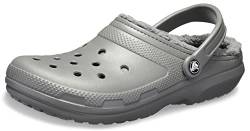 Crocs Unisex Classic Lined Clogs, Slate Grey/Smoke, 48/49 EU von Crocs