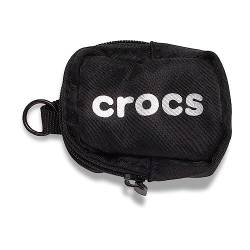 Crocs Unisex Lil Pouch Schuhanhänger, Einheitsgröße, Schwarz (10011130), Schwarz, One Size von Crocs