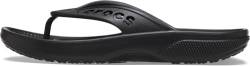 Crocs Unisex Via Flip Sandal, Schwarz, 39 EU, Schwarz, 38/39 EU von Crocs